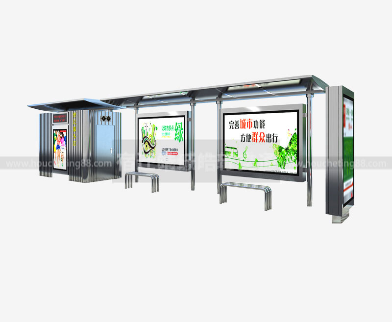 不銹鋼公交候車(chē)亭